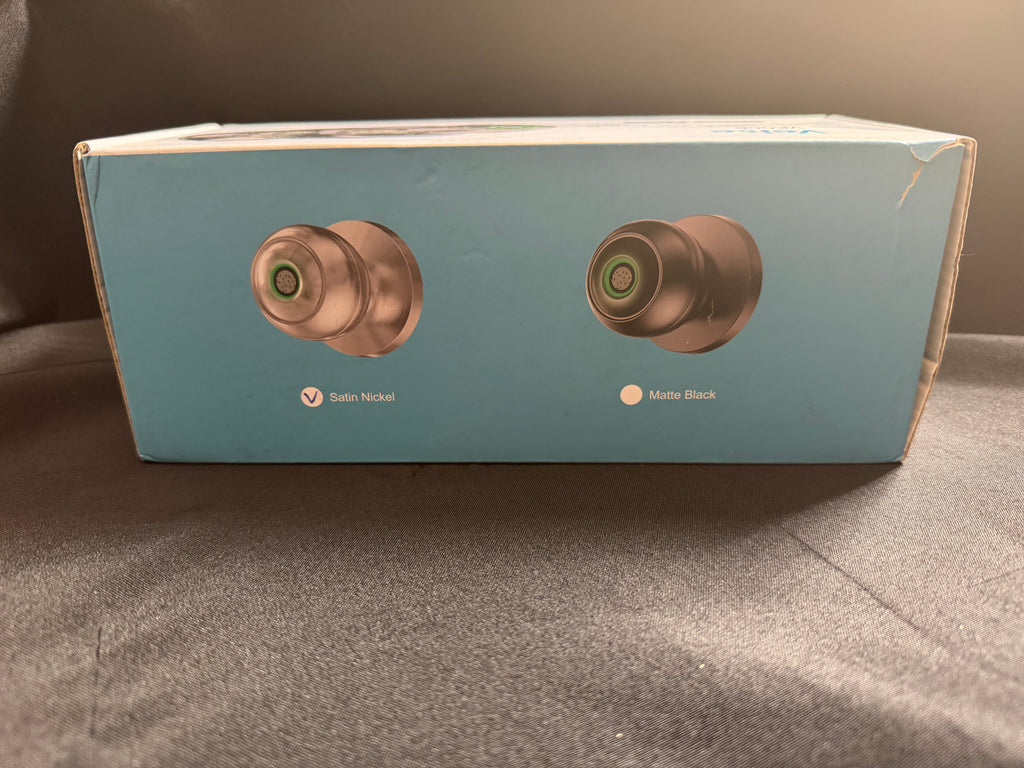 Veise VE008 Fingerprint Smart Door Knob / Satin Nickel — product photo 1