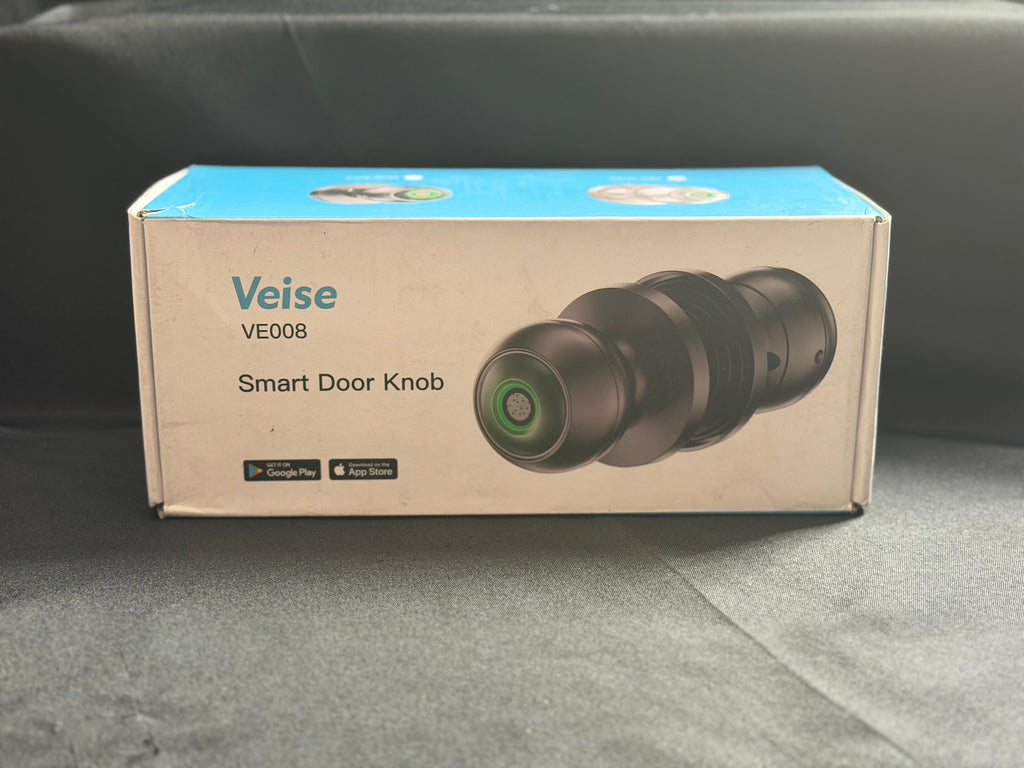 Veise VE008 Fingerprint Smart Door Knob / Satin Nickel — product photo 2