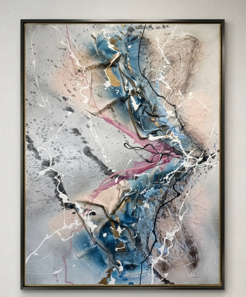 Abstract Wall Art - Original Piece - Sold as Photographed — product photo 1