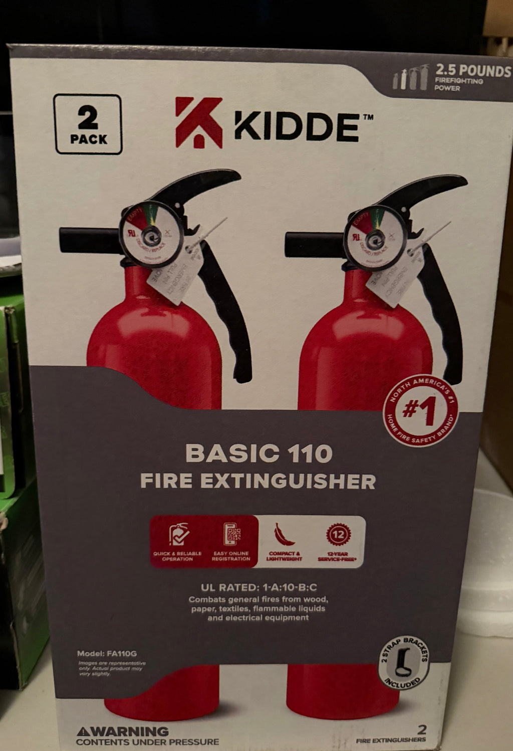 Fire Extinguishers - Set of 2 - Pre-Owned — product photo 2