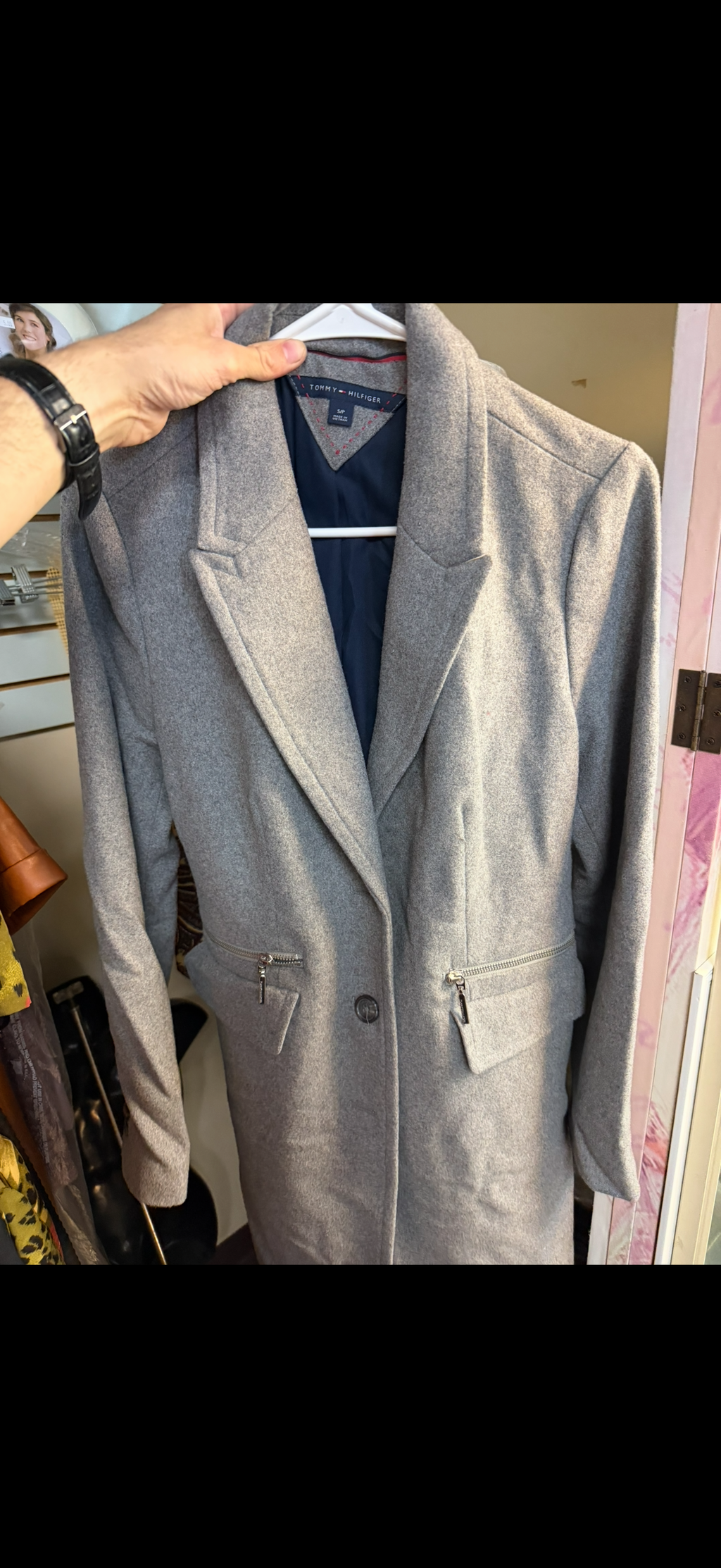 Tommy Hilfiger Women's Wool-Blend Coat / Small — product photo 1