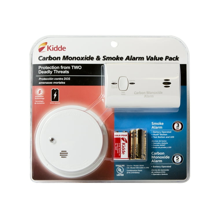 Kidde i1040 Smoke Alarm + KN-COB-LP2 Carbon Monoxide Alarm Value Pack — product photo 3