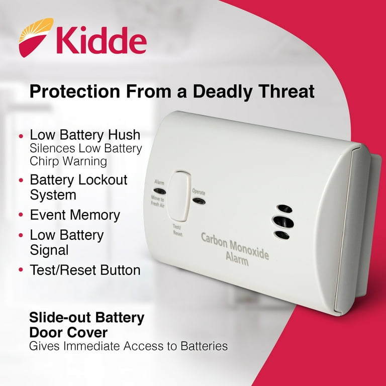 Kidde i1040 Smoke Alarm + KN-COB-LP2 Carbon Monoxide Alarm Value Pack — product photo 2